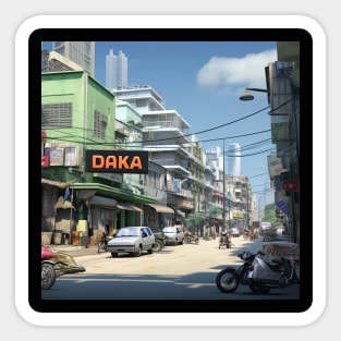 Dhaka Sticker